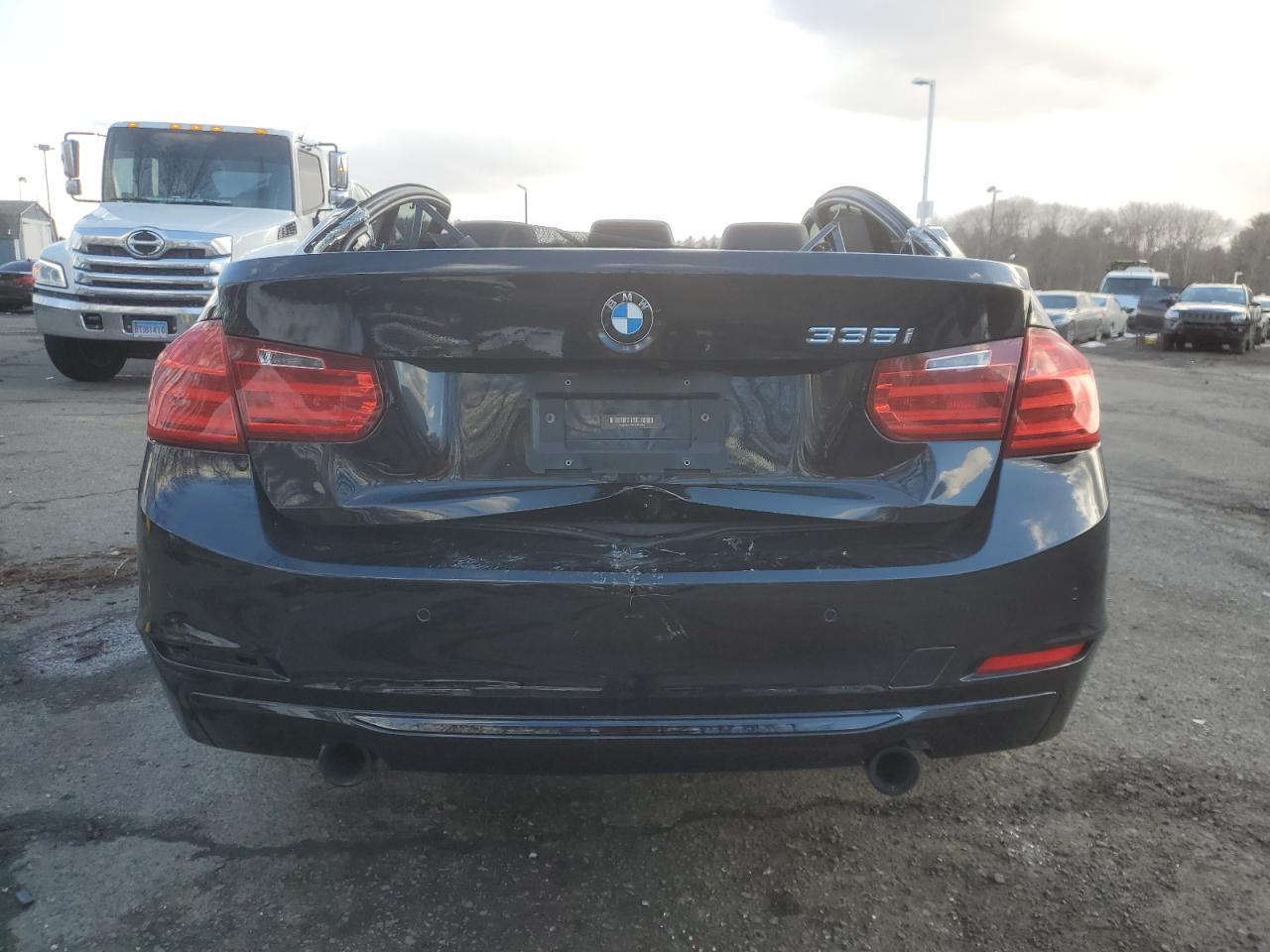 2012 BMW 3er VIN WBA3A9C58CFX59984 Copart auction photo, all over damage thumbnail 6