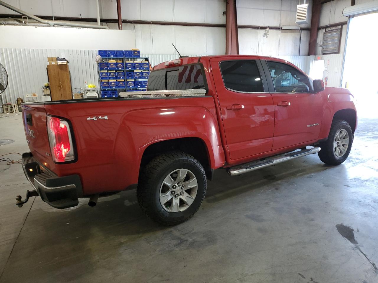 2016 GMC Canyon VIN 1GTG6CE33G1361969 Copart auction photo, rear end / side damage thumbnail 3