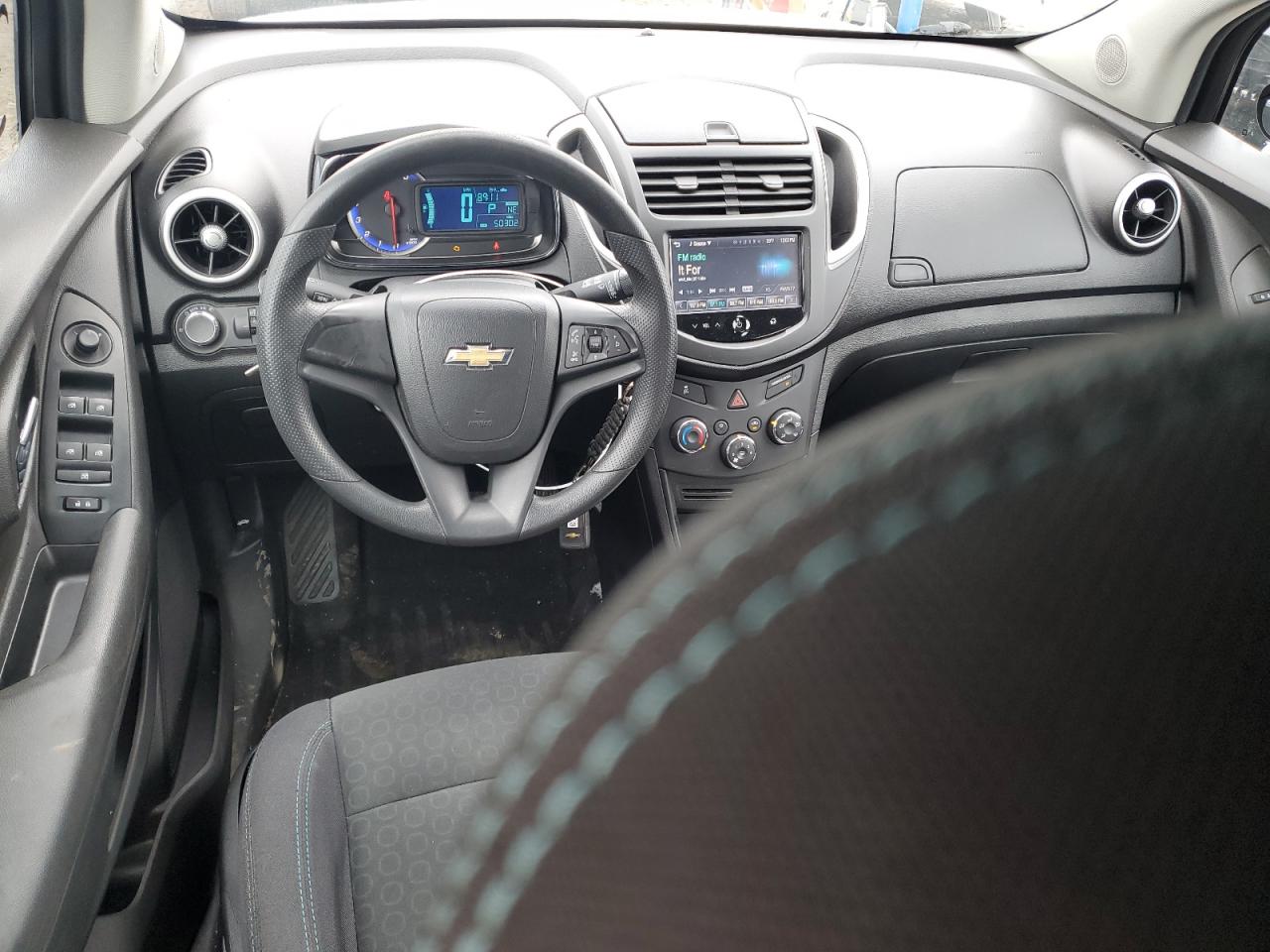 2016 Chevrolet Trax VIN 3GNCJNSBXGL127753 Copart auction photo, front end / minor dent/scratches damage thumbnail 8