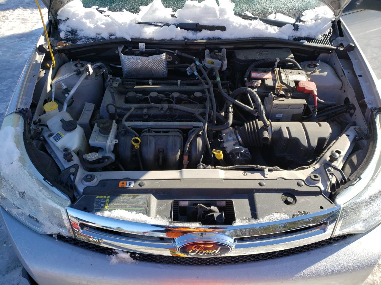 2008 Ford Focus VIN 1FAHP35NX8W254365 Copart auction photo, undercarriage / front end damage thumbnail 11