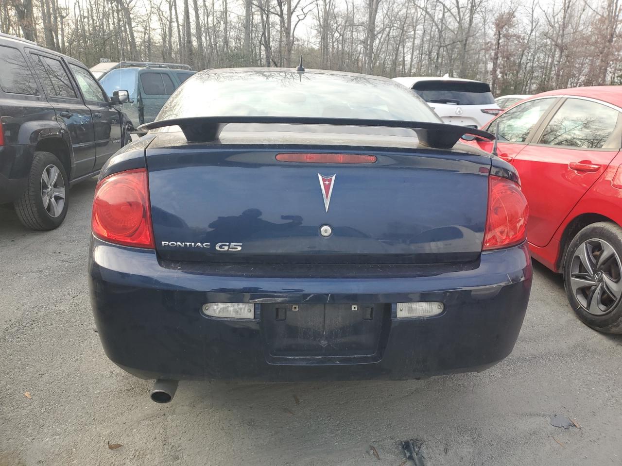 2009 Pontiac G5 VIN 1G2AS18H897289958 Copart auction photo, side / minor dent/scratches damage thumbnail 6