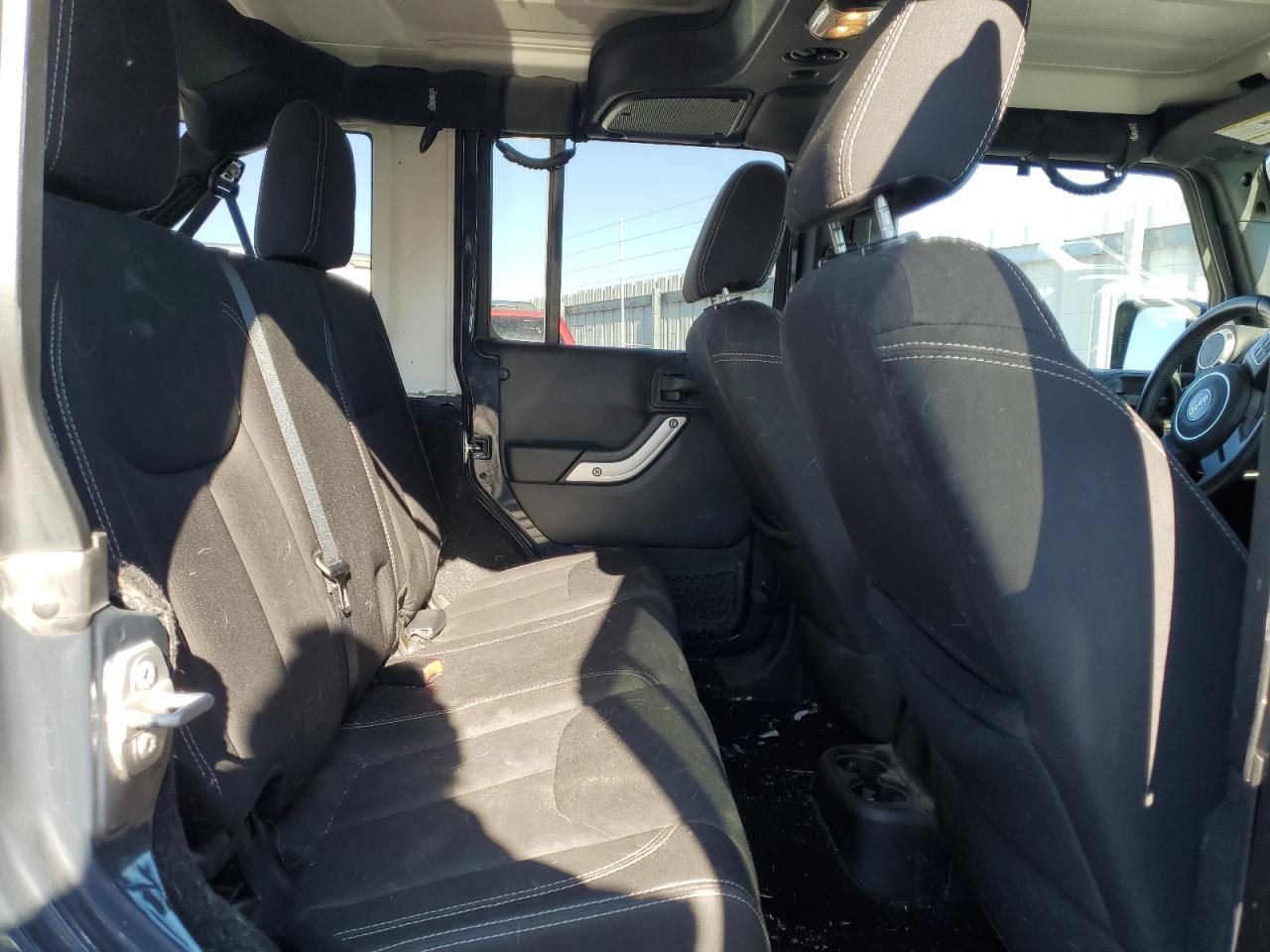 2016 Jeep Wrangler VIN 1C4BJWEG6GL176588 Copart auction photo, rear end damage thumbnail 11