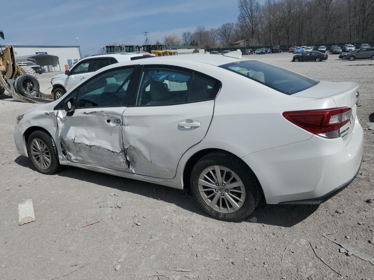 2017 Subaru Impreza VIN 4S3GKAB63H3600229 Copart auction photo, side / front end damage thumbnail 2