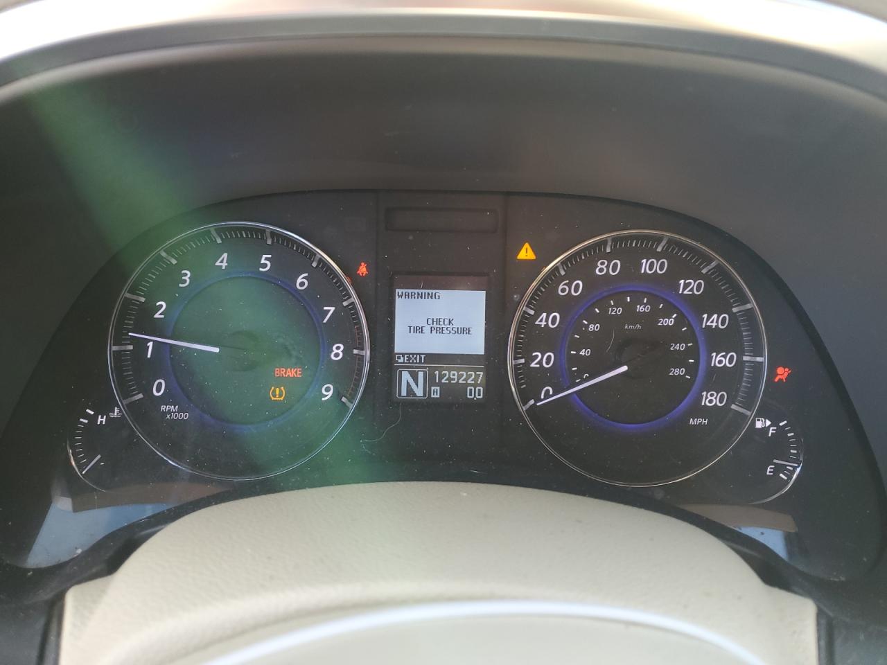 2013 Infiniti FX VIN JN8CS1MW1DM170477 Copart auction photo, front end damage thumbnail 9