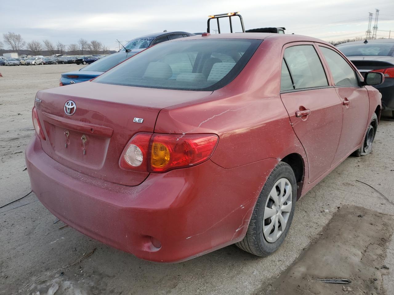 2009 Toyota Corolla VIN 1NXBU40E89Z047925 Copart auction photo, front end / minor dent/scratches damage thumbnail 3