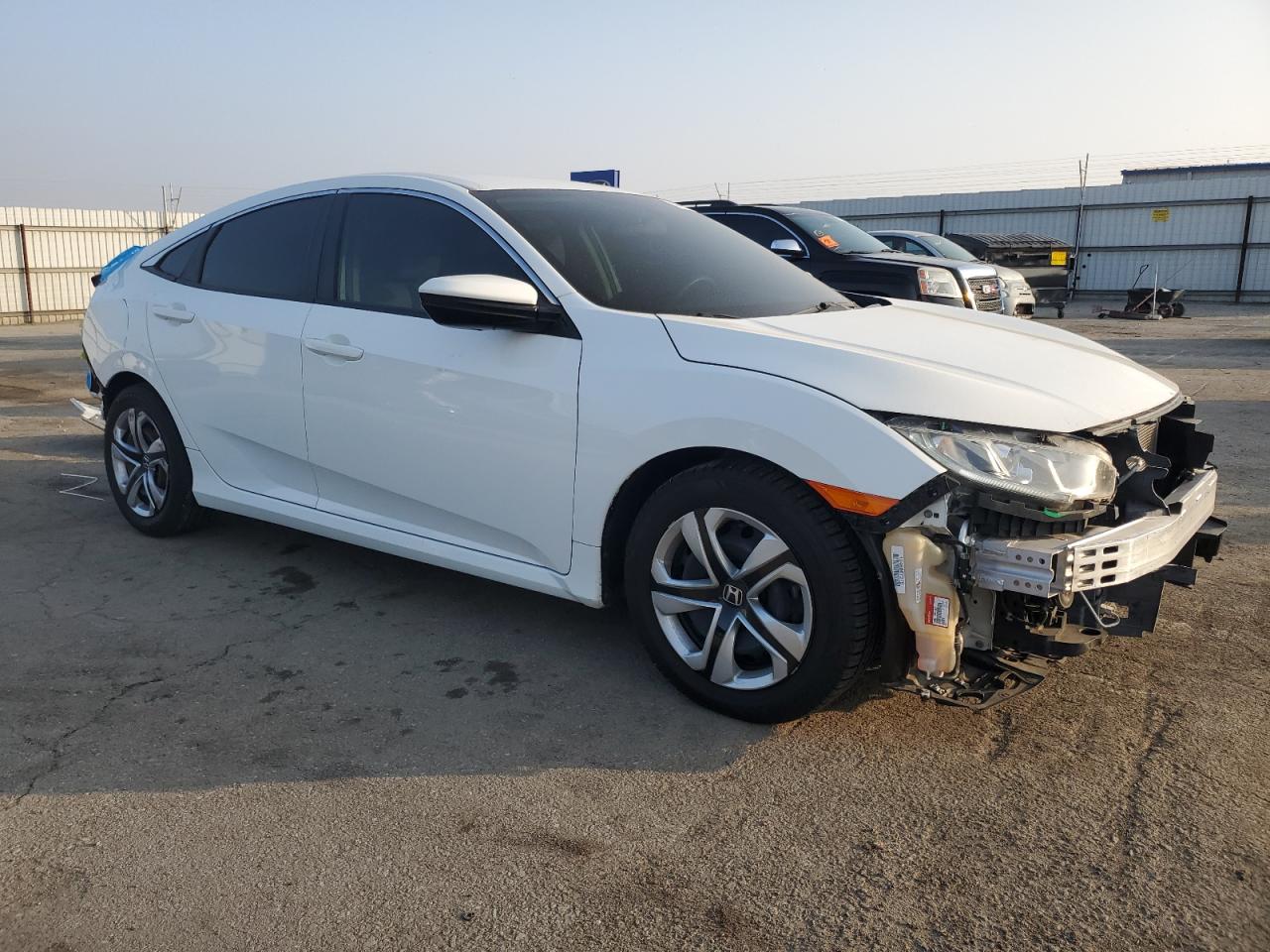 2016 Honda Civic VIN 2HGFC2F56GH535101 Copart auction photo, rear end / front end damage thumbnail 4