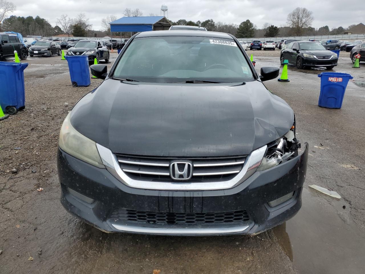 2014 Honda Accord VIN 1HGCR2F57EA249965 Copart auction photo, side / front end damage thumbnail 5