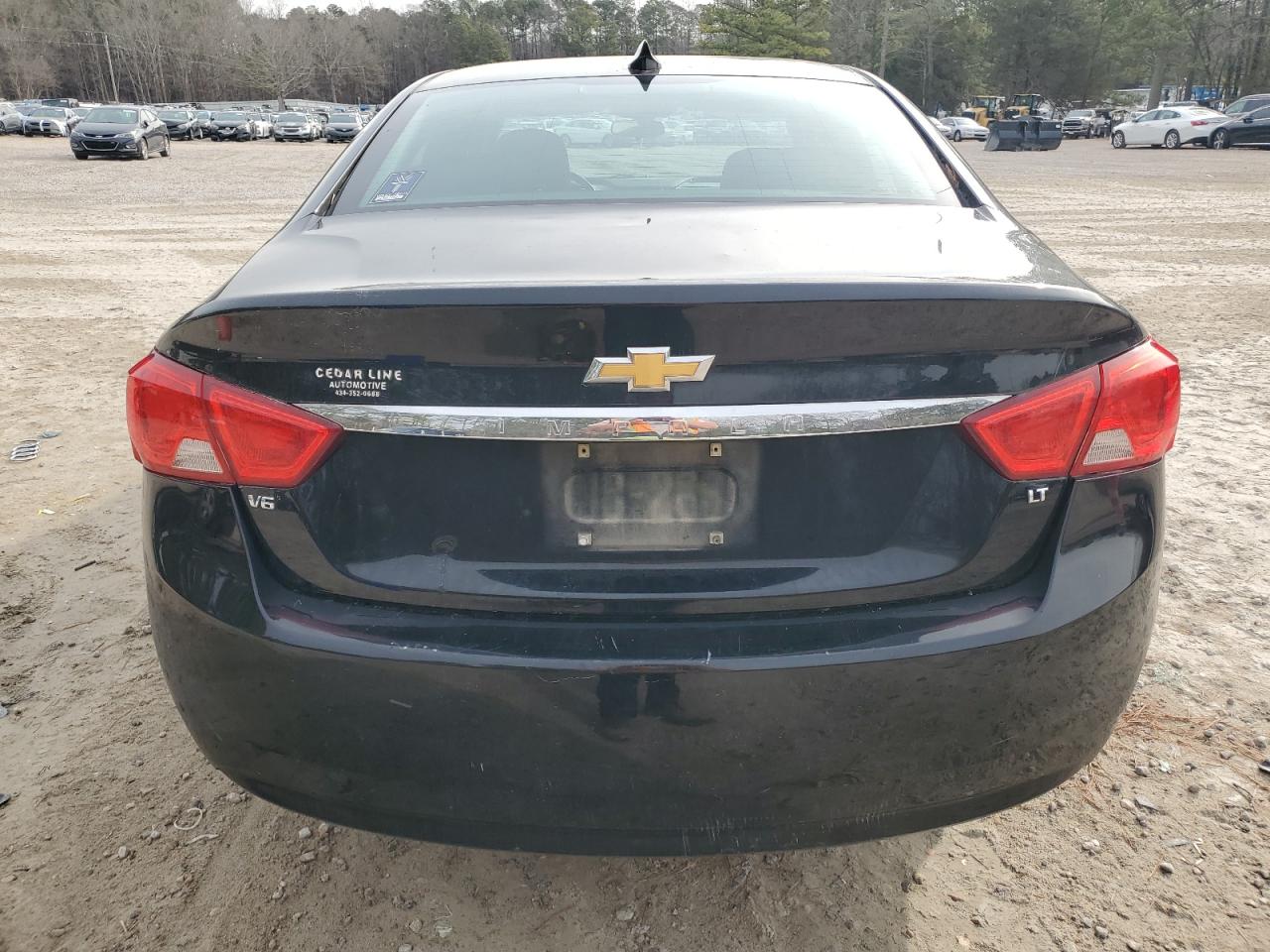 2018 Chevrolet Impala VIN 2G1105S32J9111206 Copart auction photo, side / rear end damage thumbnail 6