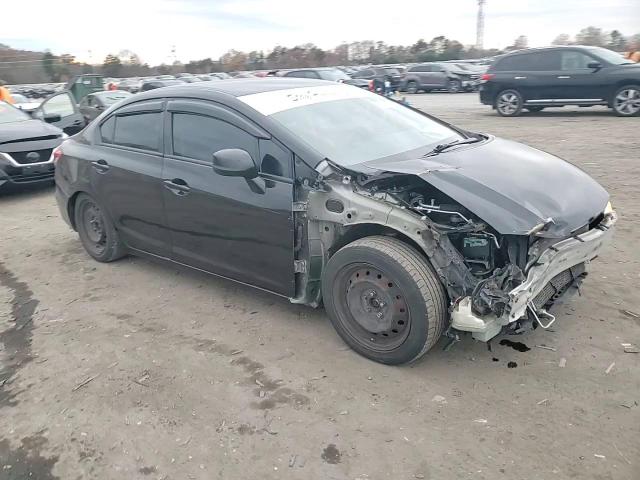 2013 Honda Civic VIN 2HGFB2F56DH591716 Copart auction photo, front end damage thumbnail 10