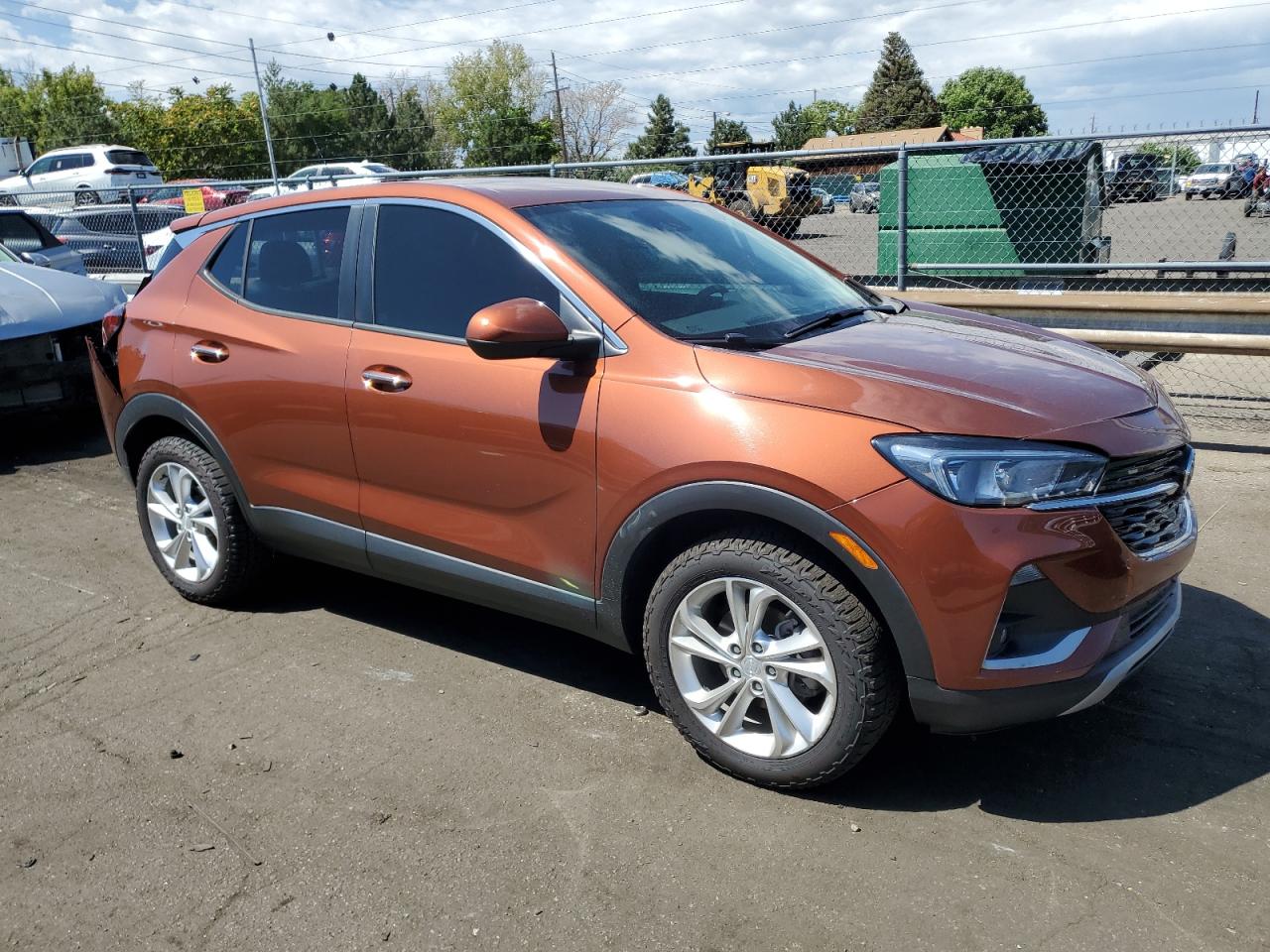 2020 Buick Encore VIN KL4MMCSL1LB102926 Copart auction photo, rear end / front end damage thumbnail 4