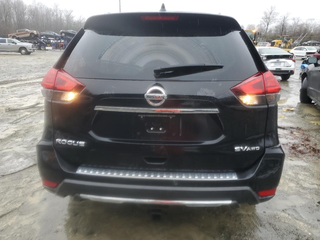 2017 Nissan Rogue VIN 5N1AT2MV4HC785285 Copart auction photo, front end / mechanical damage thumbnail 6