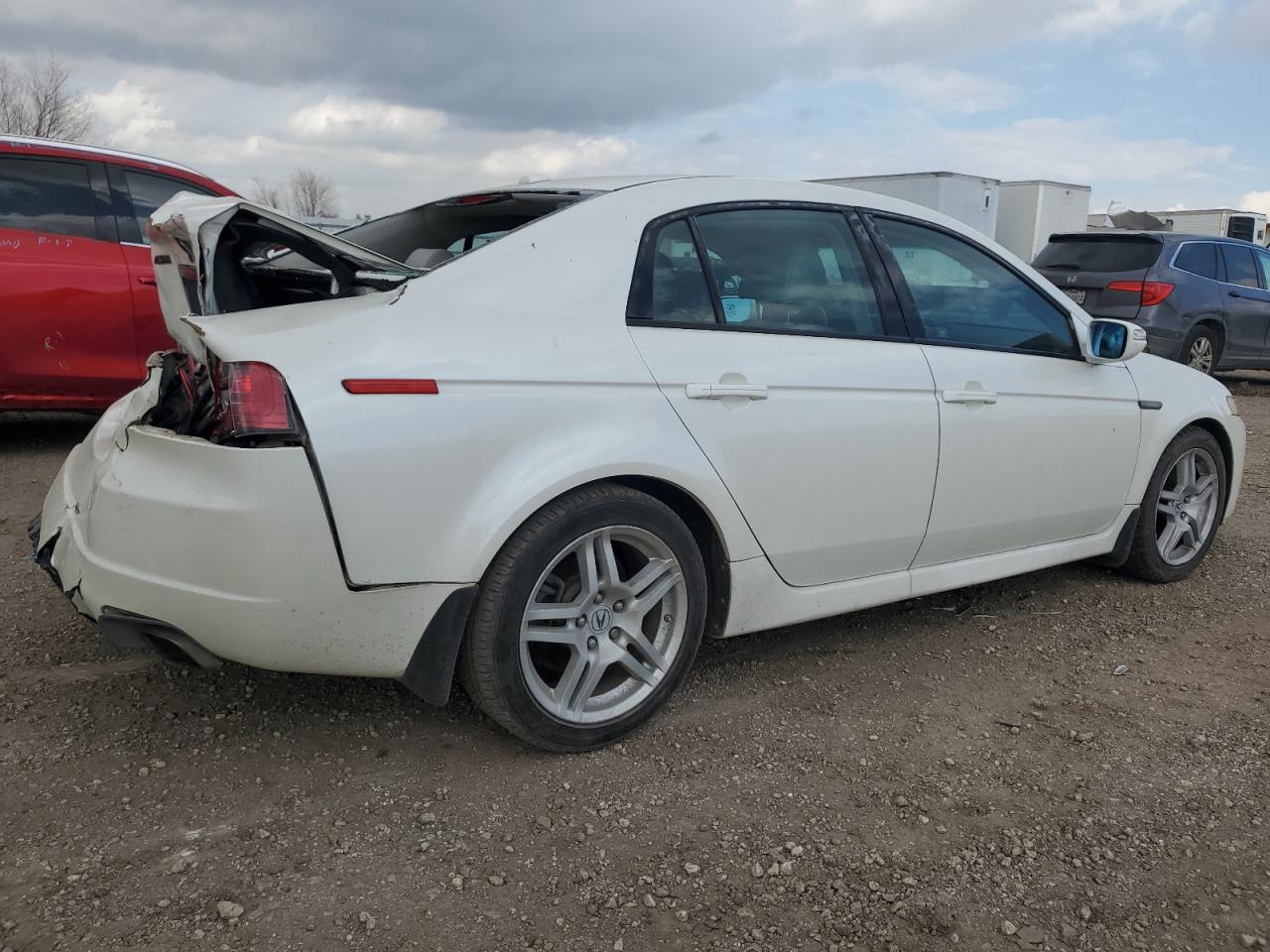 2007 Acura TL VIN 19UUA66207A007059 Copart auction photo, rear end / minor dent/scratches damage thumbnail 3