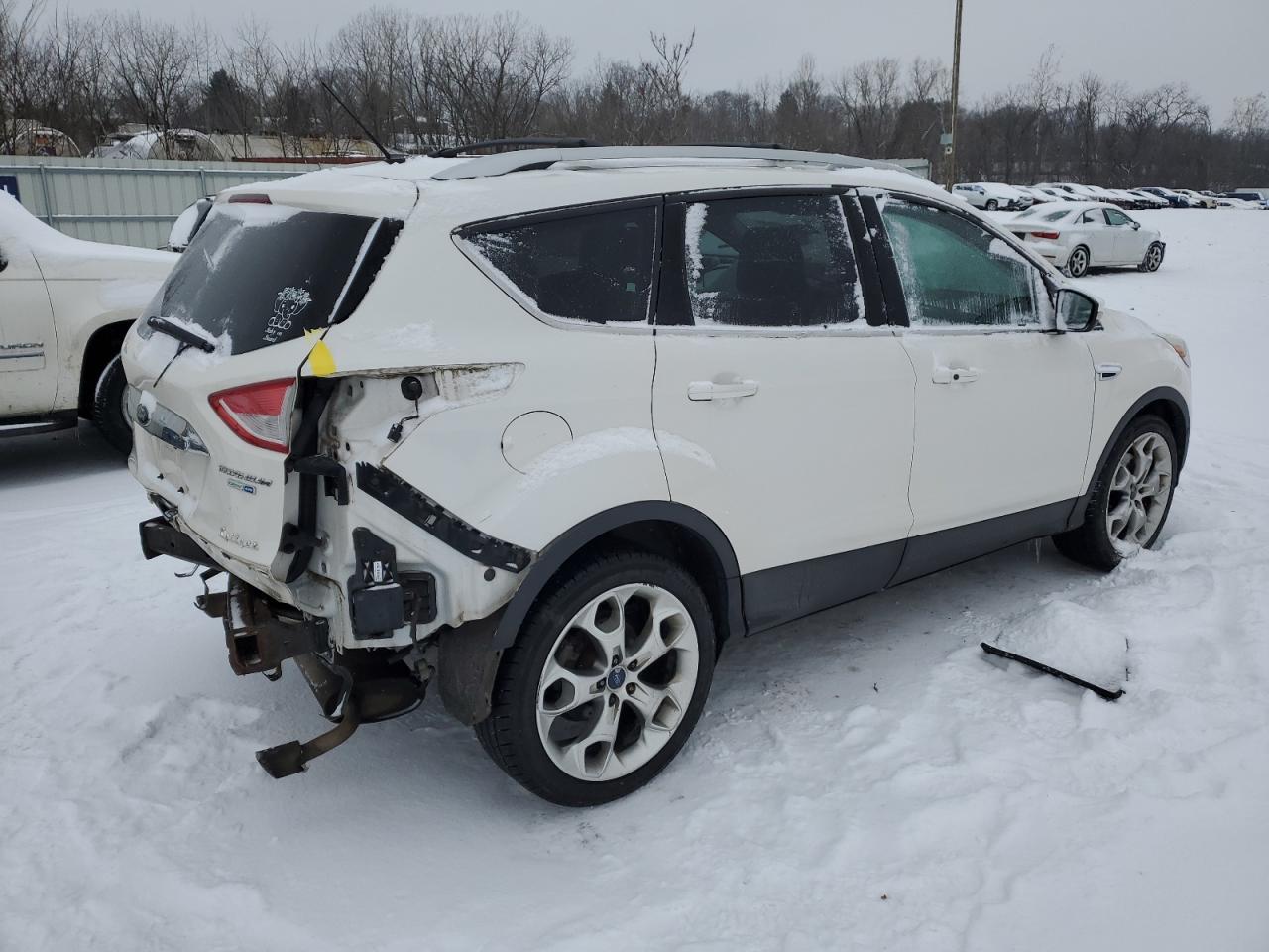 2014 Ford Escape VIN 1FMCU9J98EUD36431 Copart auction photo, rear end / frame damage damage thumbnail 3