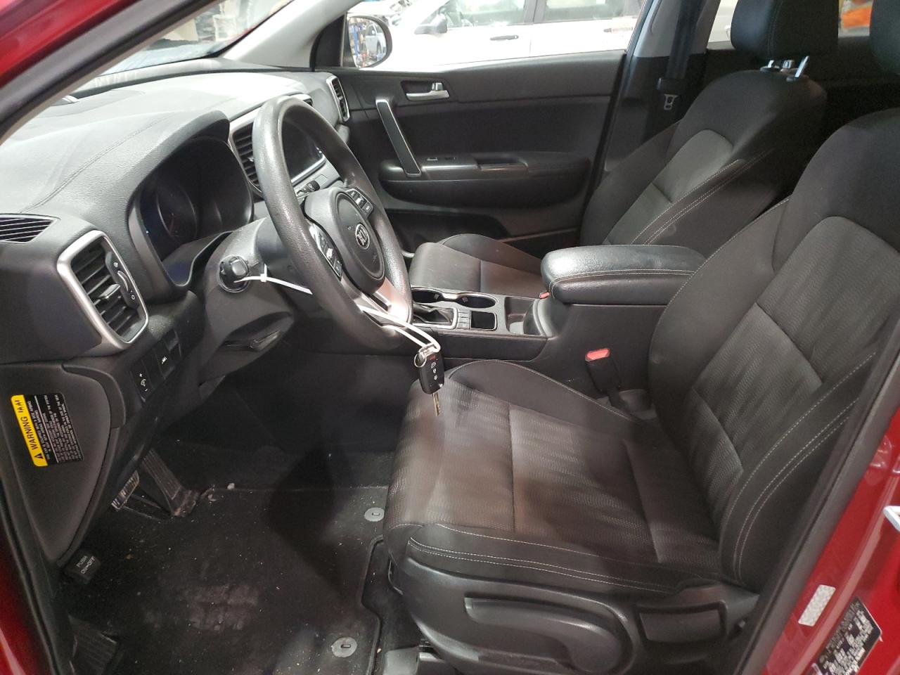 2020 KIA Sportage VIN KNDPMCAC0L7628990 Copart auction photo, front end damage thumbnail 7