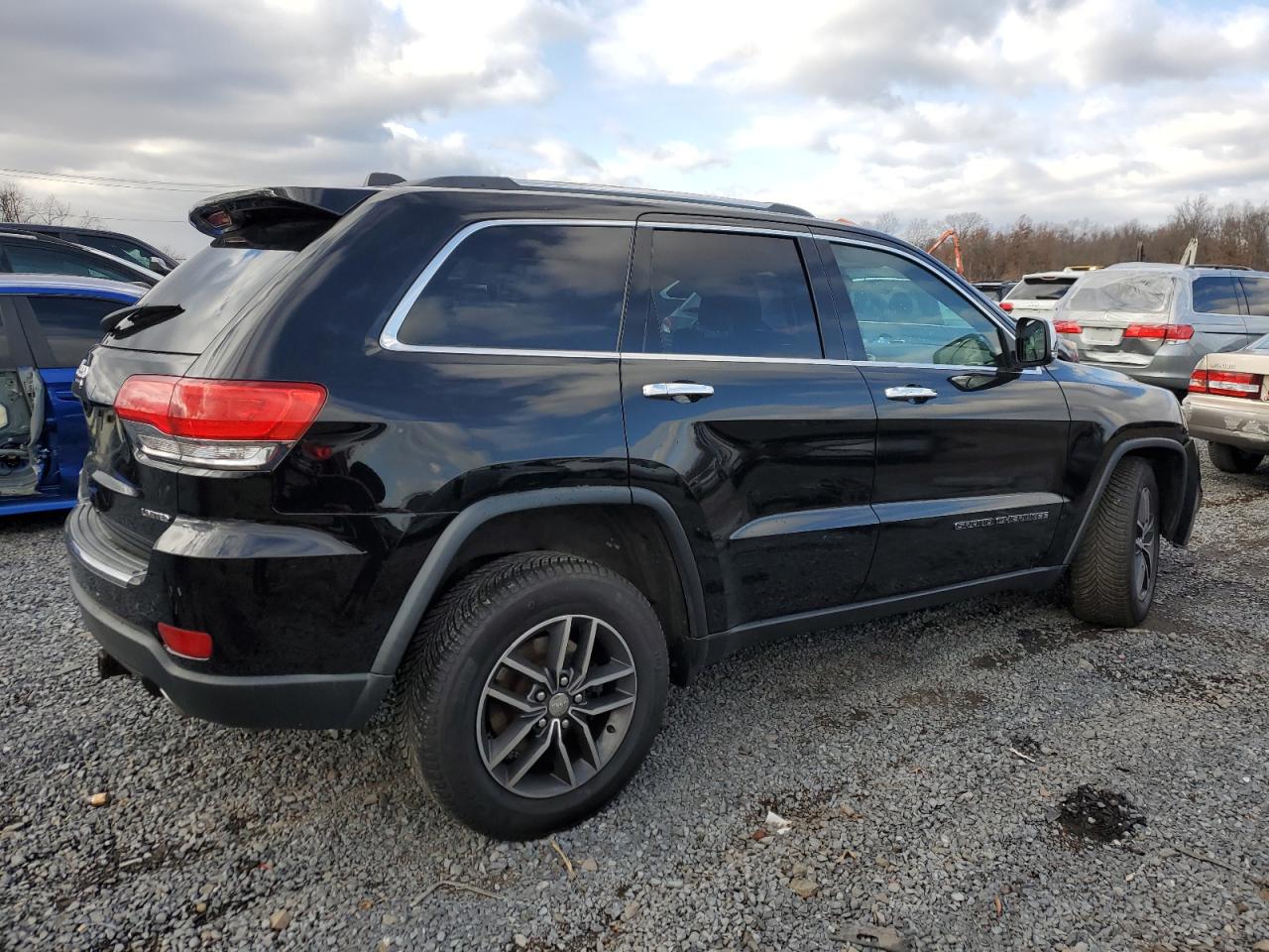 2018 Jeep Grand Cherokee VIN 1C4RJFBG8JC321253 Copart auction photo, undercarriage / front end damage thumbnail 3