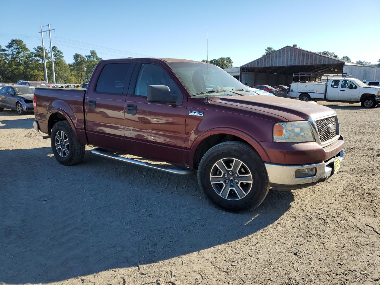 2005 Ford F-150 VIN 1FTPW12505FA78505 Copart auction photo, minor dent/scratches damage thumbnail 4