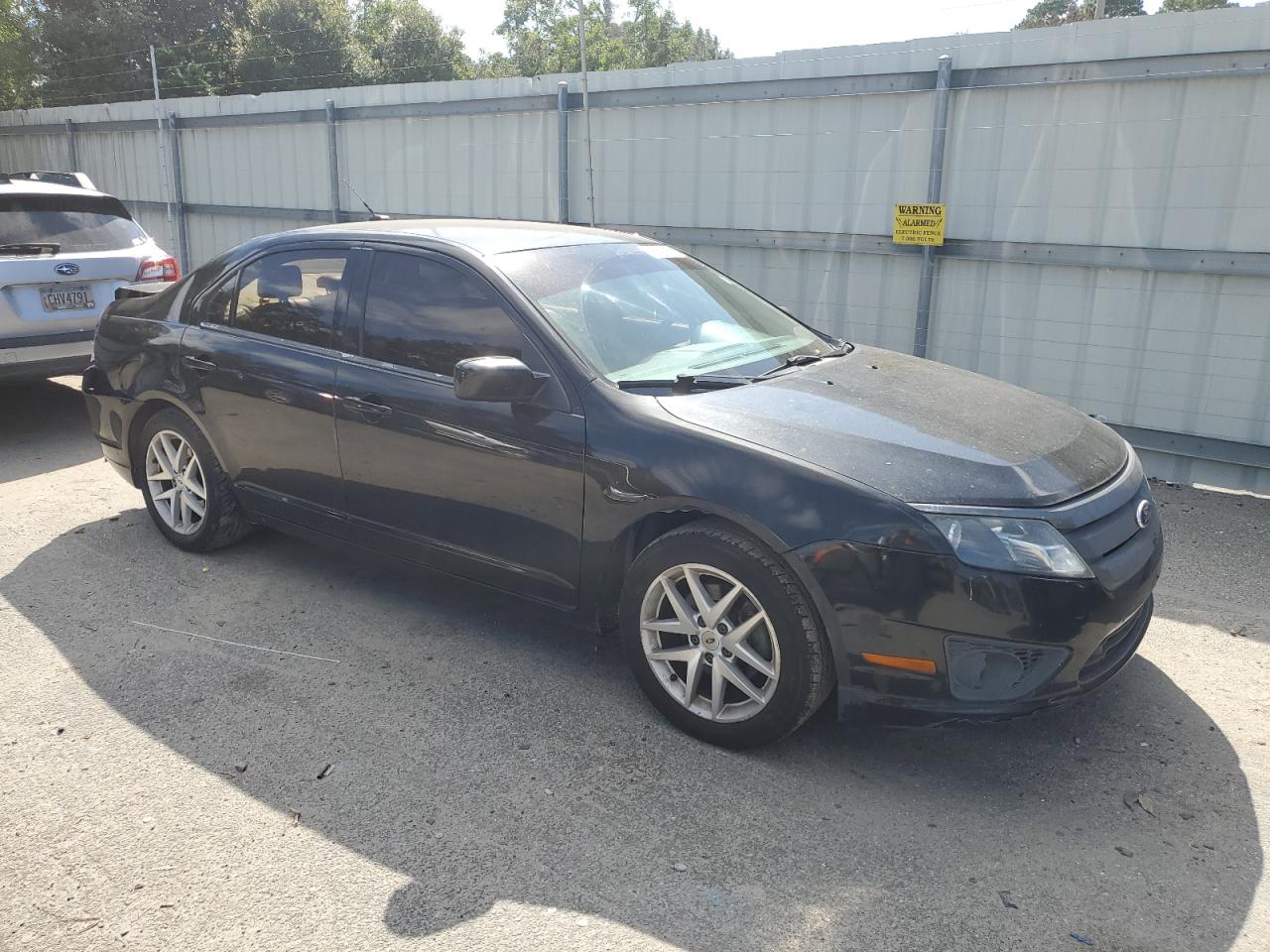 2012 Ford Fusion VIN 3FAHP0JG8CR273885 Copart auction photo, front end / rear end damage thumbnail 4