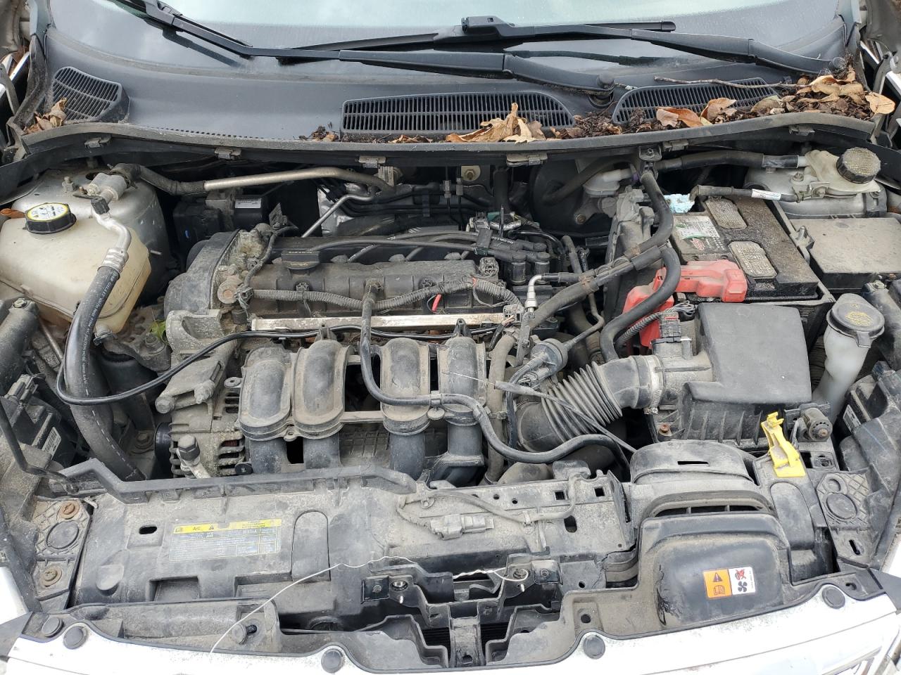2012 Ford Fiesta VIN 3FADP4BJ8CM126222 Copart auction photo, front end damage thumbnail 11