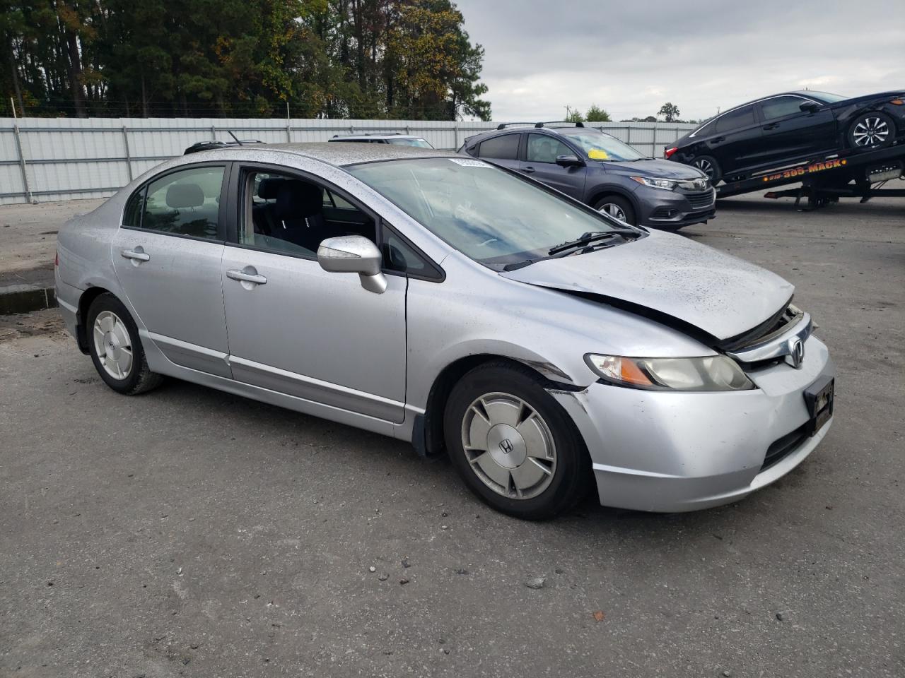 2008 Honda Civic VIN JHMFA36248S027993 Copart auction photo, front end damage thumbnail 4