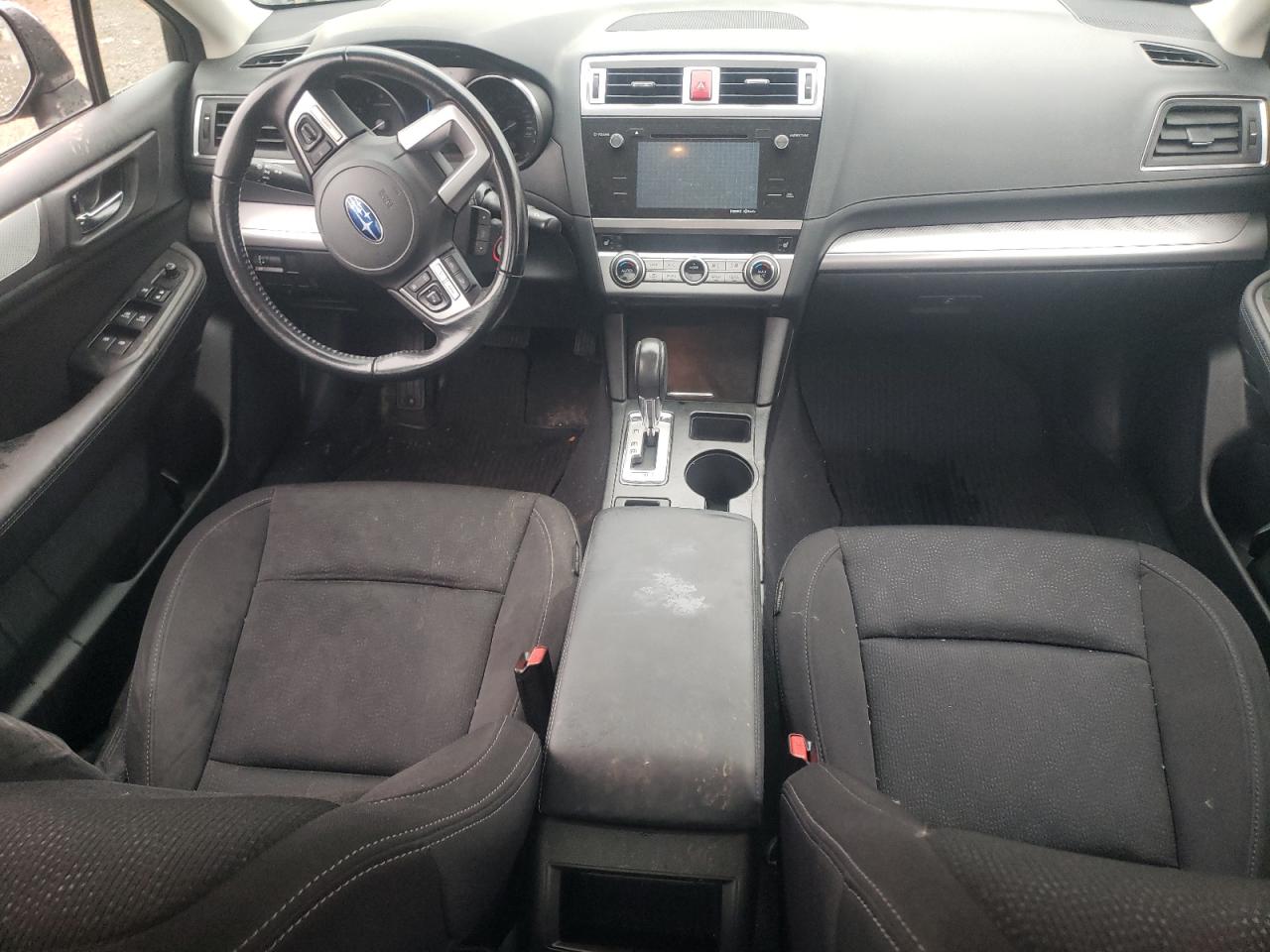 2016 Subaru Legacy VIN 4S3BNBC62G3057136 Copart auction photo, front end / side damage thumbnail 8
