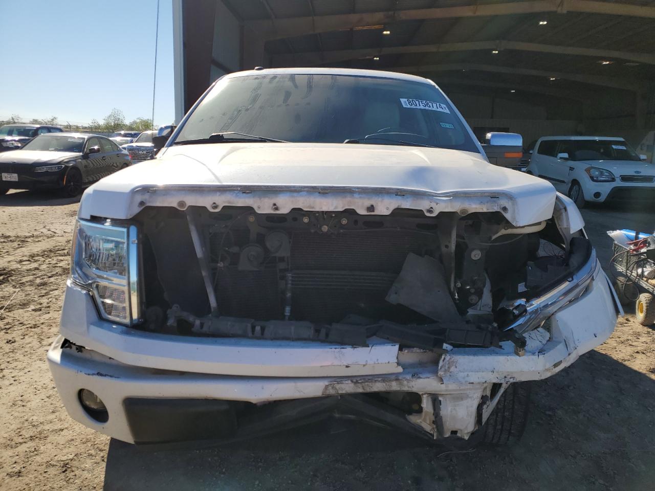 2010 Ford F-150 VIN 1FTFW1CV9AFA40968 Copart auction photo, front end damage thumbnail 5