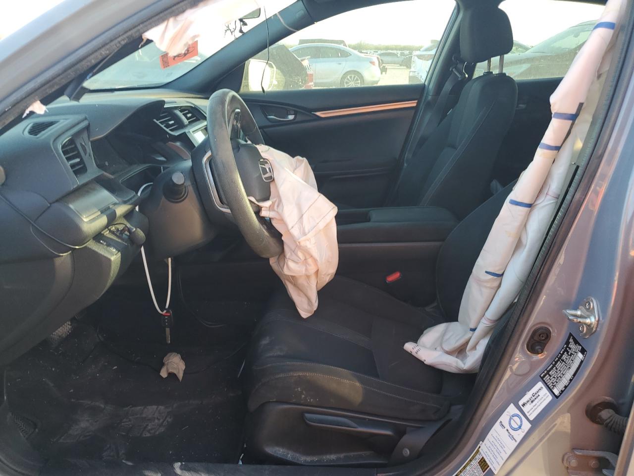 2017 Honda Civic VIN SHHFK7H24HU225911 Copart auction photo, front end / minor dent/scratches damage thumbnail 7