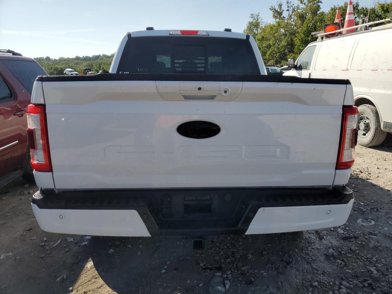 2023 Ford F-150 VIN 1FTFW1E87PKE91260 Copart auction photo, front end / side damage thumbnail 6