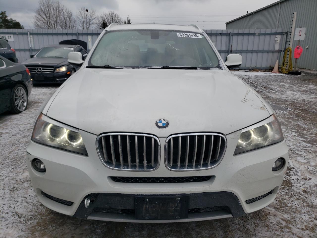 2014 BMW X3 VIN 5UXWX9C57E0D12083 Copart auction photo, mechanical damage thumbnail 5