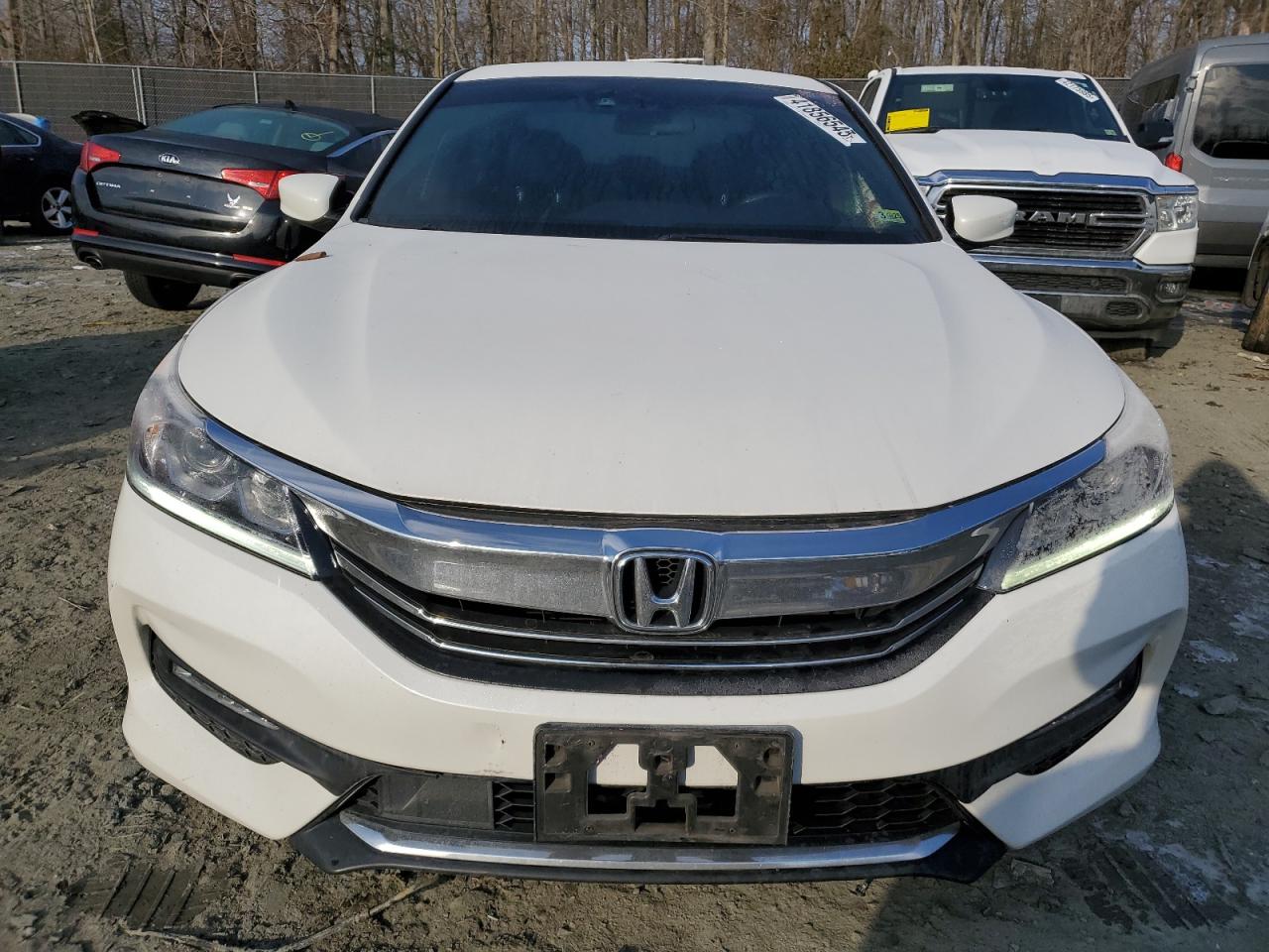 2016 Honda Accord VIN 1HGCR2F61GA085950 Copart auction photo, side damage thumbnail 5