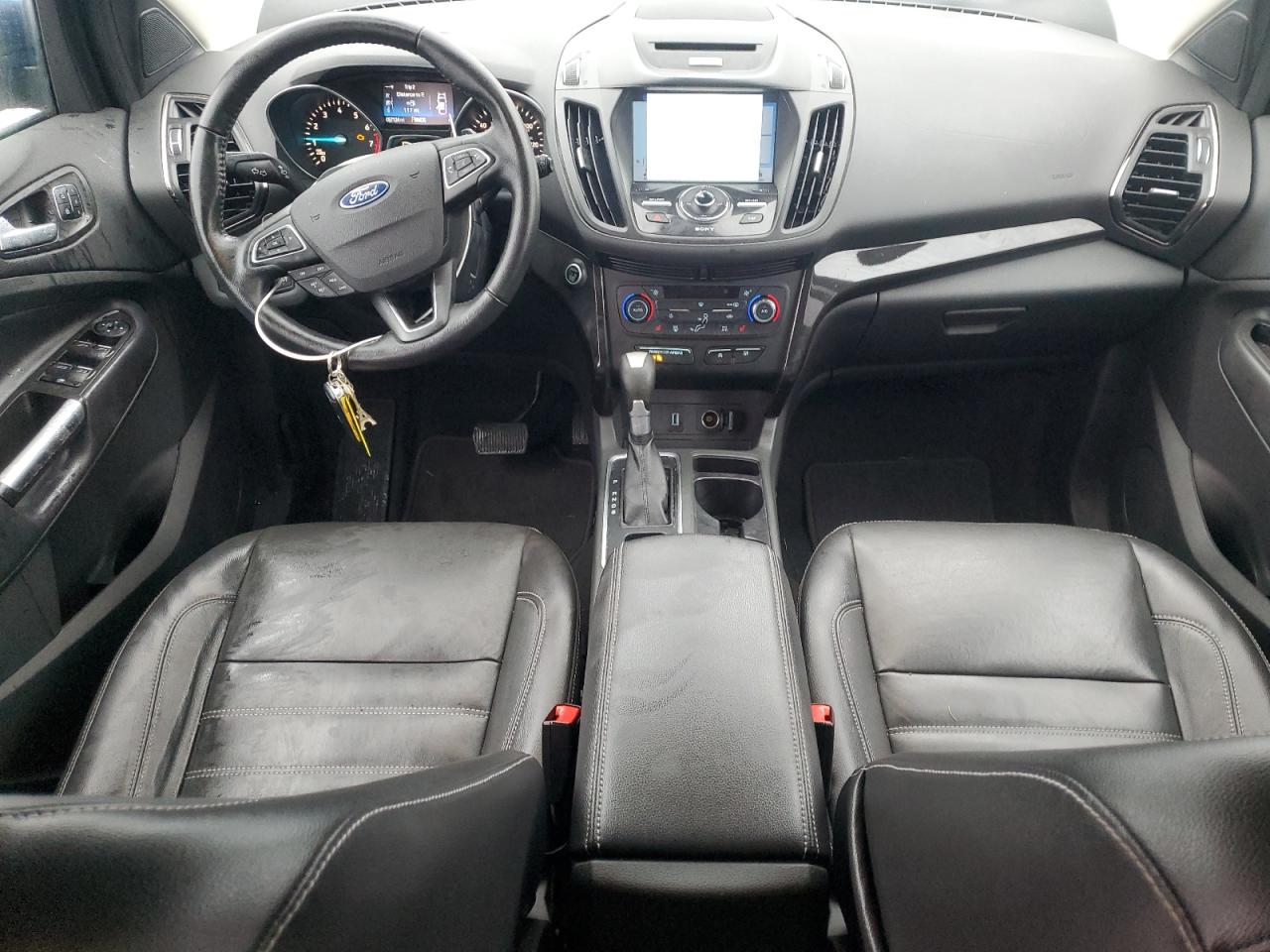 2017 Ford Escape VIN 1FMCU9J90HUA08442 Copart auction photo, front end / minor dent/scratches damage thumbnail 8