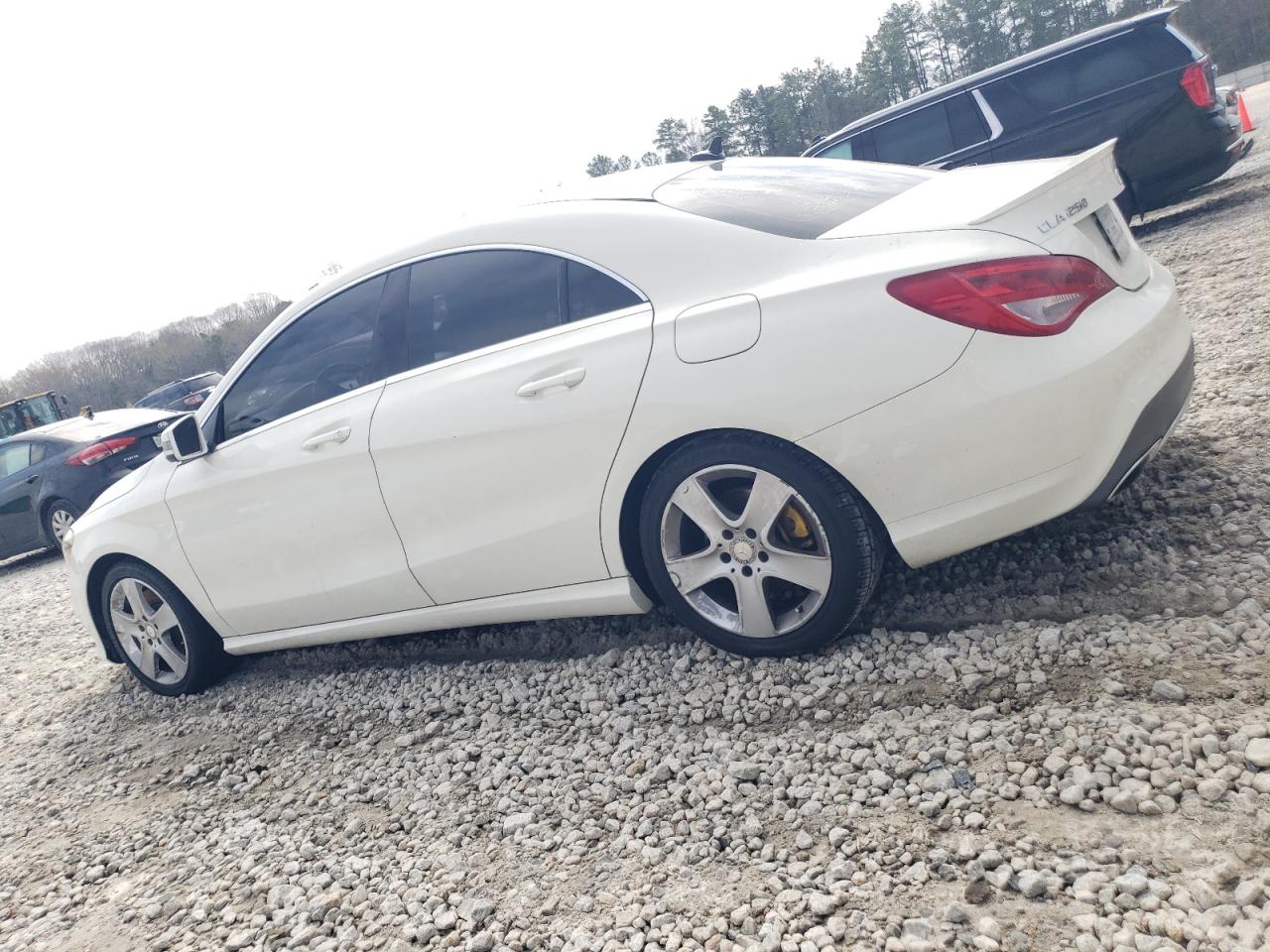 2017 Mercedes-Benz CLA-klasse VIN WDDSJ4EB1HN399609 Copart auction photo, mechanical / minor dent/scratches damage thumbnail 2