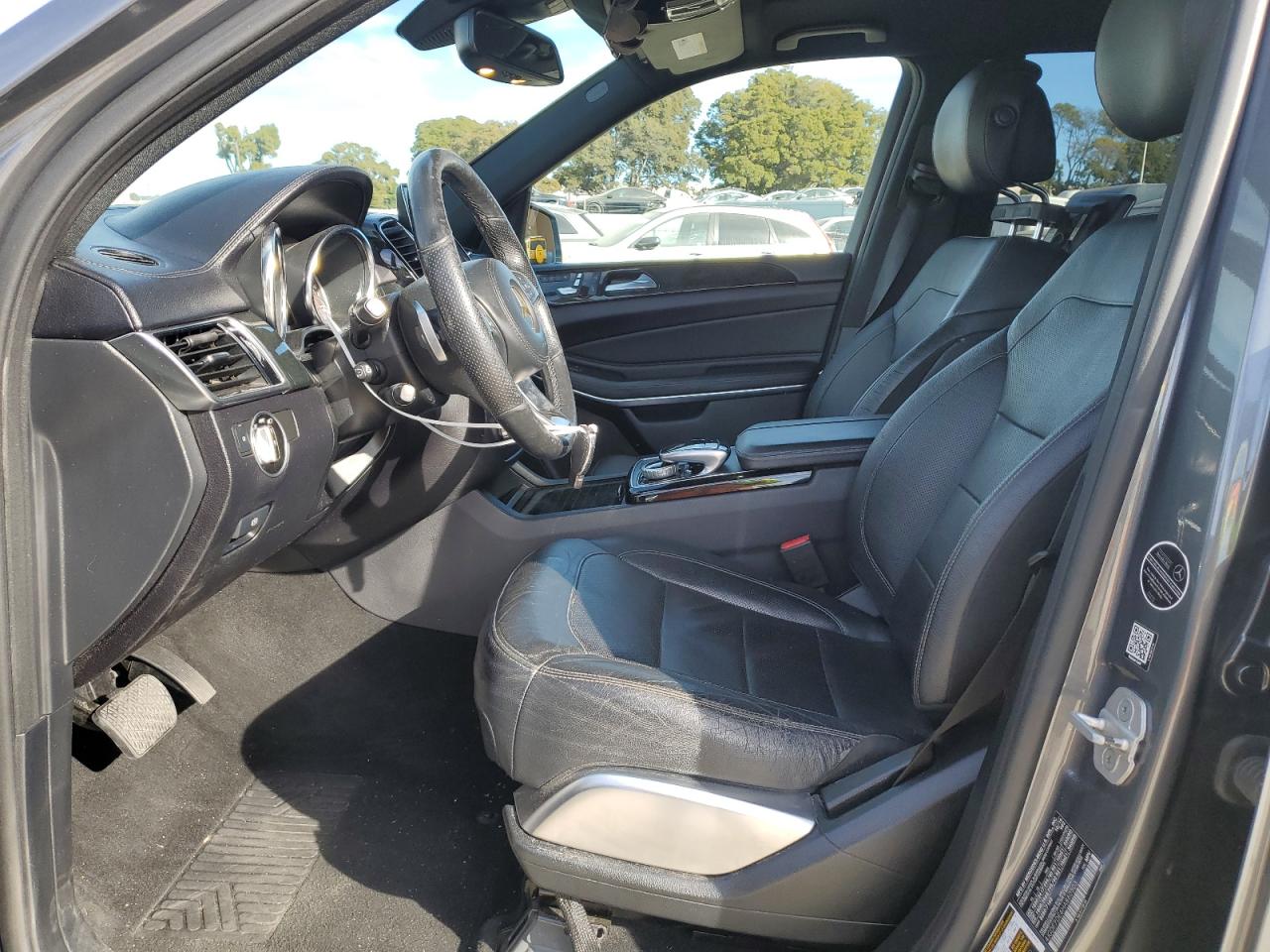 2017 Mercedes-Benz GLS-klasse VIN 4JGDF7DE6HA860503 Copart auction photo, front end damage thumbnail 7