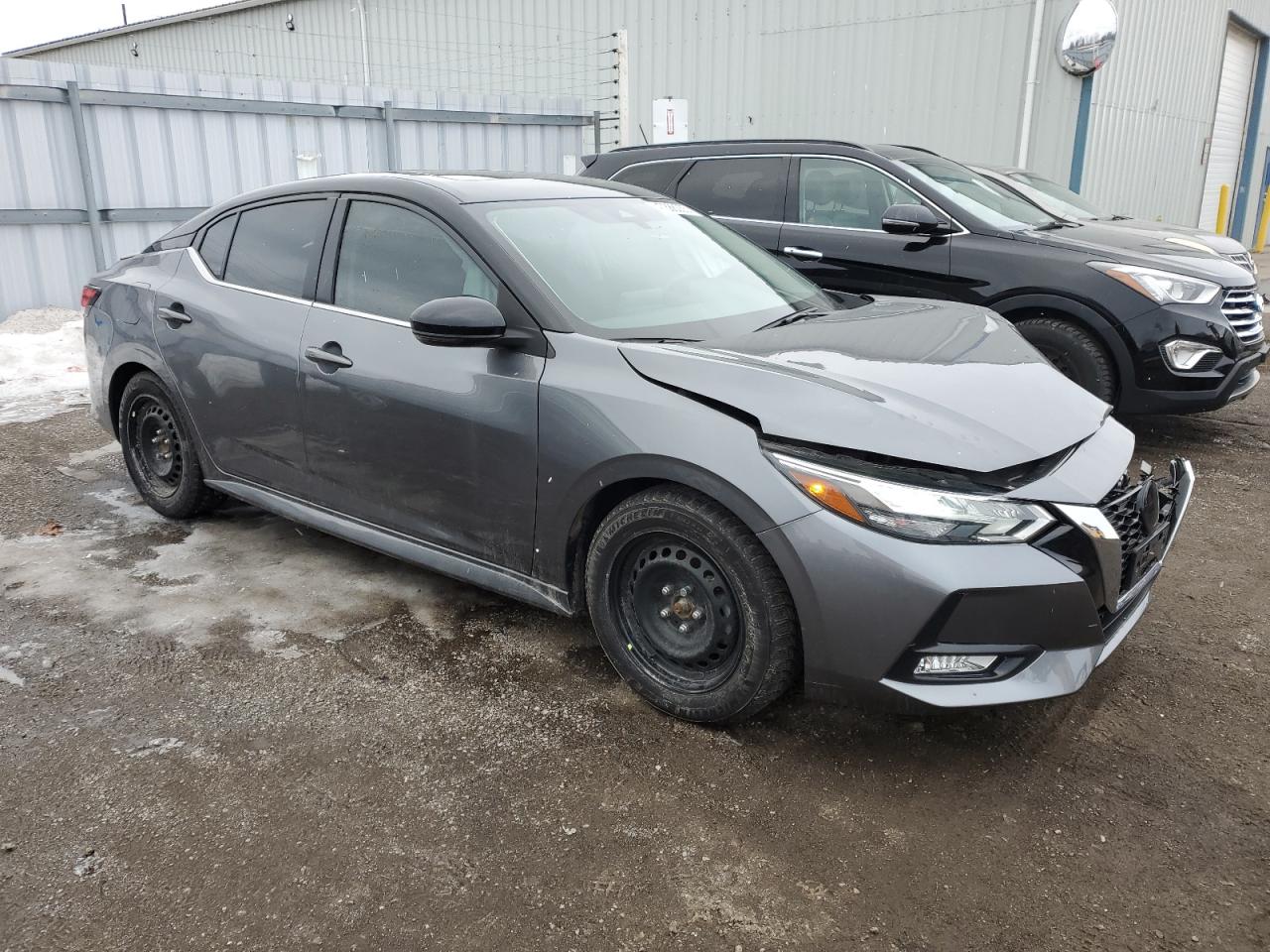 2022 Nissan Sentra VIN 3N1AB8DV2NY277493 Copart auction photo, front end damage thumbnail 4