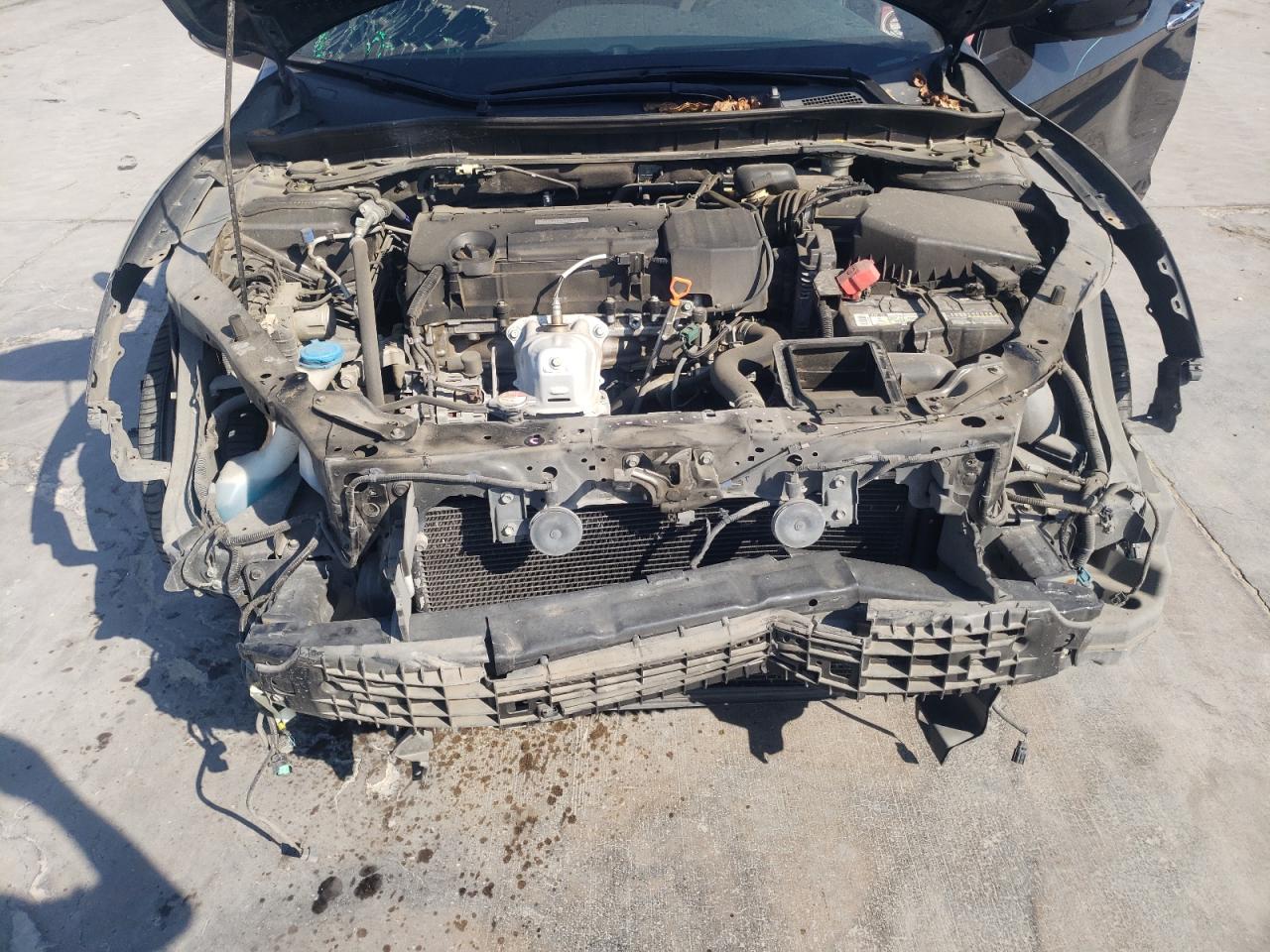 2016 Honda Accord VIN 1HGCR2F56GA172959 Copart auction photo, side / front end damage thumbnail 11