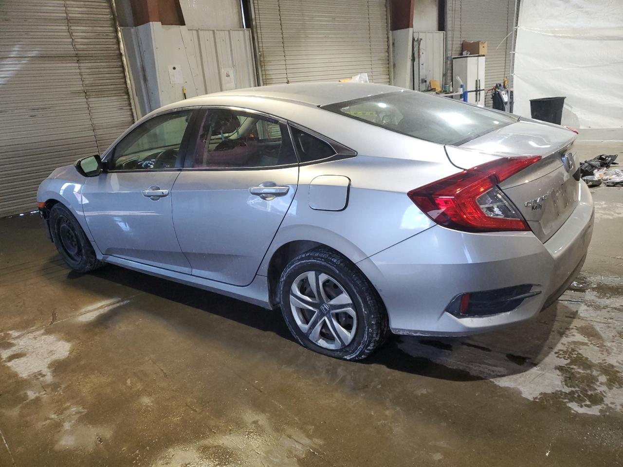 2018 Honda Civic VIN 19XFC2F58JE202593 Copart auction photo, front end / side damage thumbnail 2