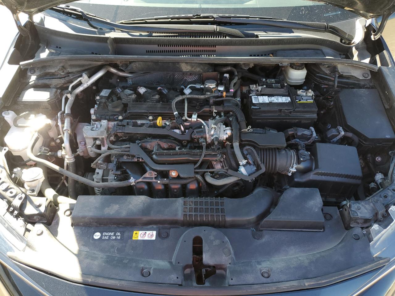 2021 Toyota Corolla VIN JTDS4MCEXMJ058175 Copart auction photo, side / front end damage thumbnail 11