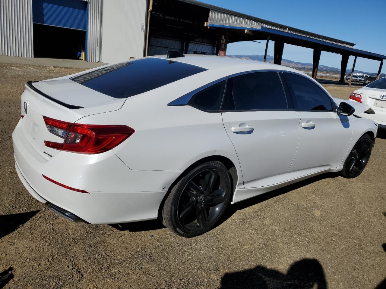 2022 Honda Accord VIN 1HGCV1F38NA069723 Copart auction photo, front end damage thumbnail 3