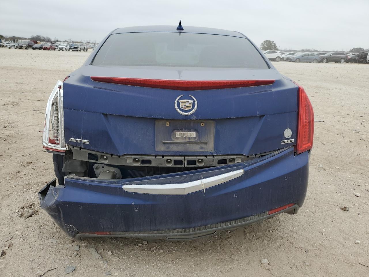 2013 Cadillac ATS VIN 1G6AF5S33D0100299 Copart auction photo, rear end / minor dent/scratches damage thumbnail 6