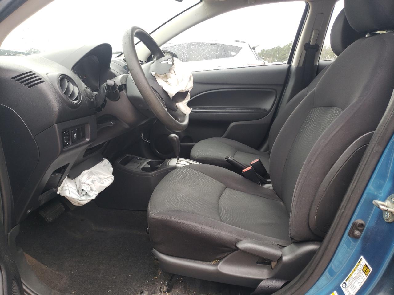 2019 Mitsubishi Mirage VIN ML32F3FJ3KHF07042 Copart auction photo, front end damage thumbnail 7