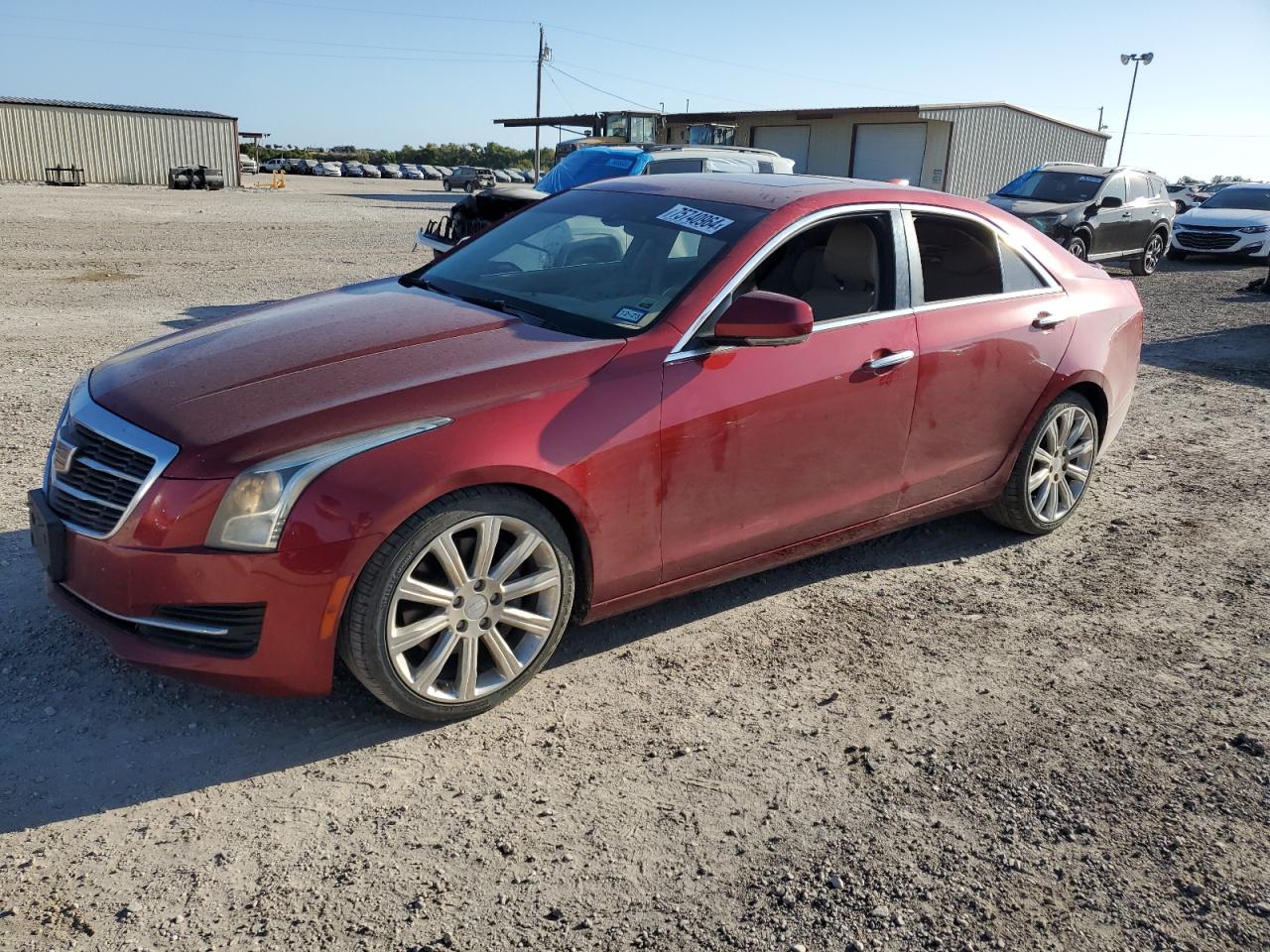 2015 Cadillac ATS VIN 1G6AB5RX4F0107821