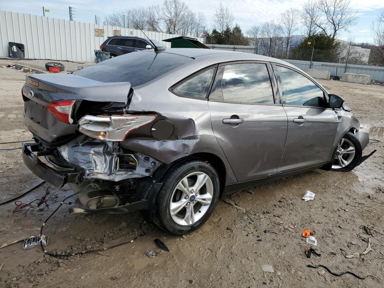 2013 Ford Focus VIN 1FADP3F27DL375322 Copart auction photo, all over damage thumbnail 3