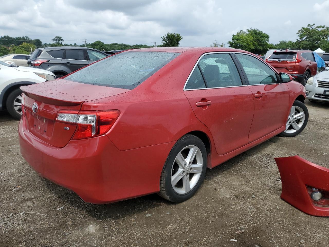 2014 Toyota Camry VIN 4T1BF1FK2EU816791 Copart auction photo, front end damage thumbnail 3
