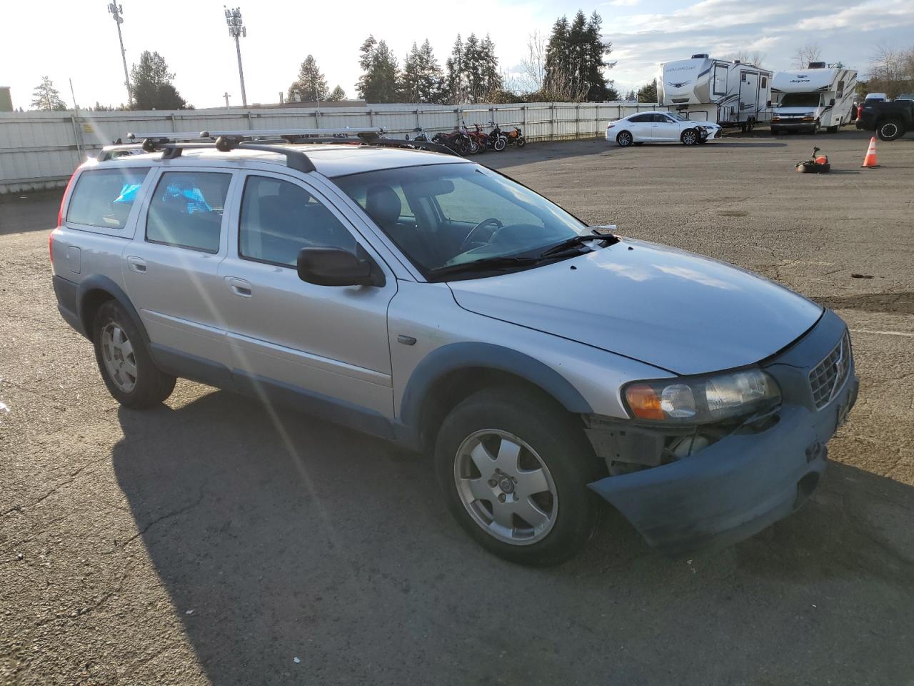 2003 Volvo XC70 VIN YV1SZ59HX31109238 Copart auction photo, rear end / mechanical damage thumbnail 4