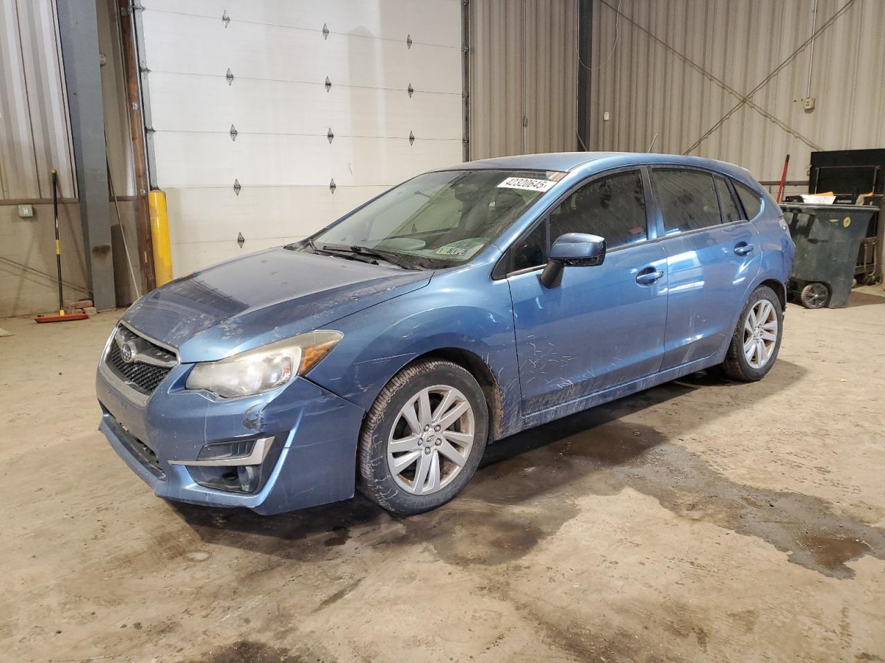2015 Subaru Impreza VIN JF1GPAC60F8225342