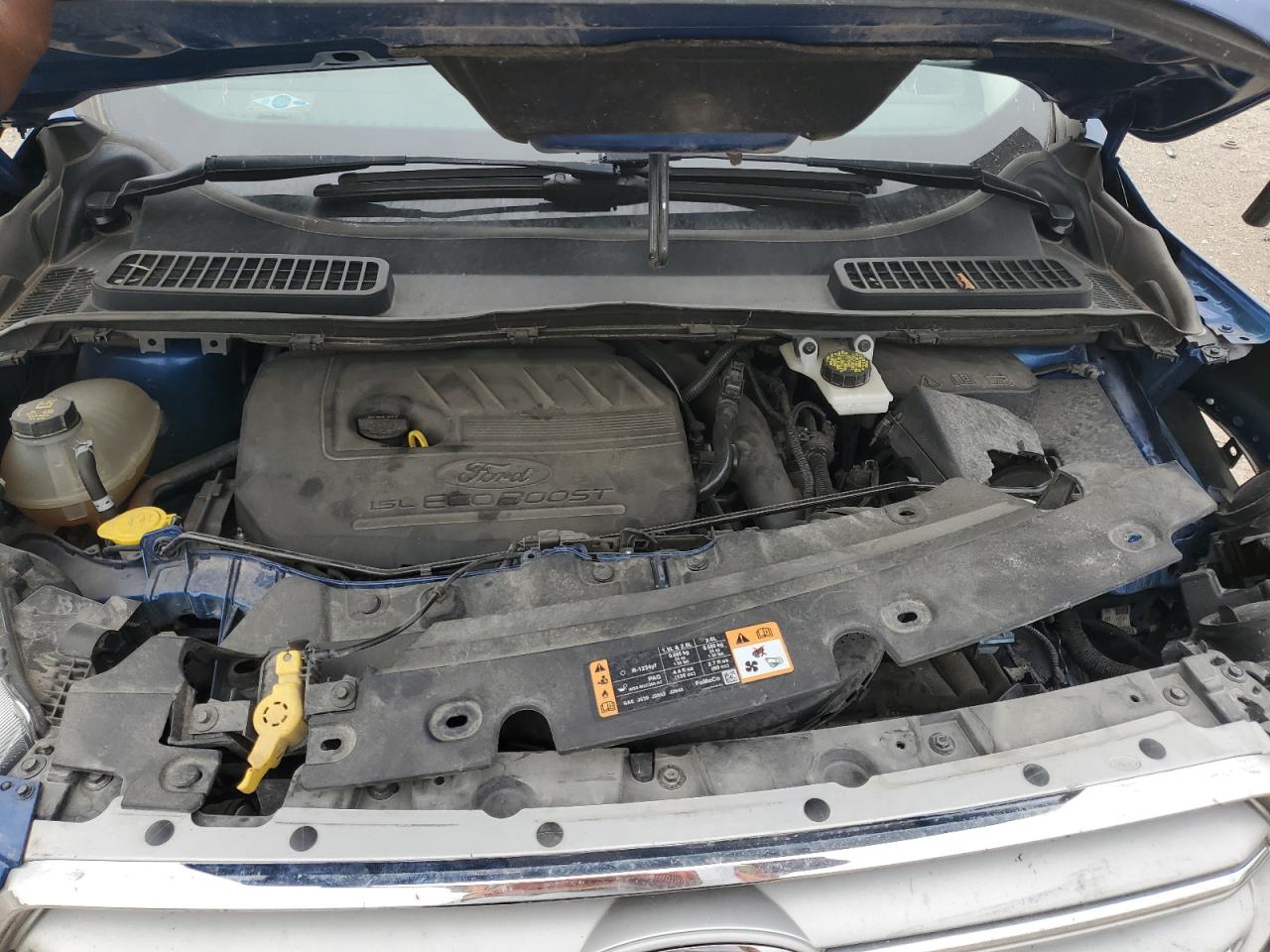 2018 Ford Escape VIN 1FMCU9GD8JUA27158 Copart auction photo, front end damage thumbnail 12