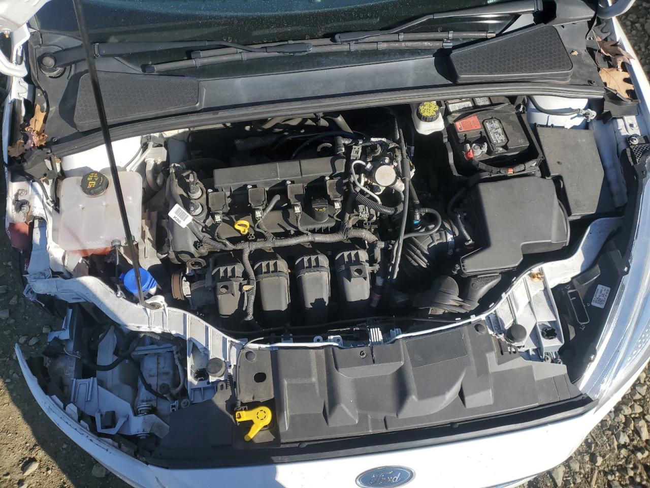 2018 Ford Focus VIN 1FADP3K24JL224858 Copart auction photo, front end / rear end damage thumbnail 11