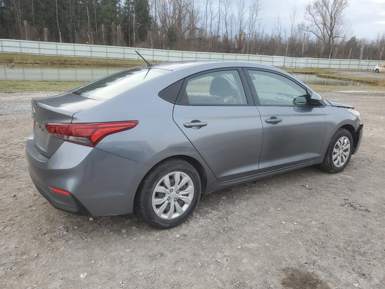 2019 Hyundai Accent VIN 3KPC24A34KE087273 Copart auction photo, front end damage thumbnail 3