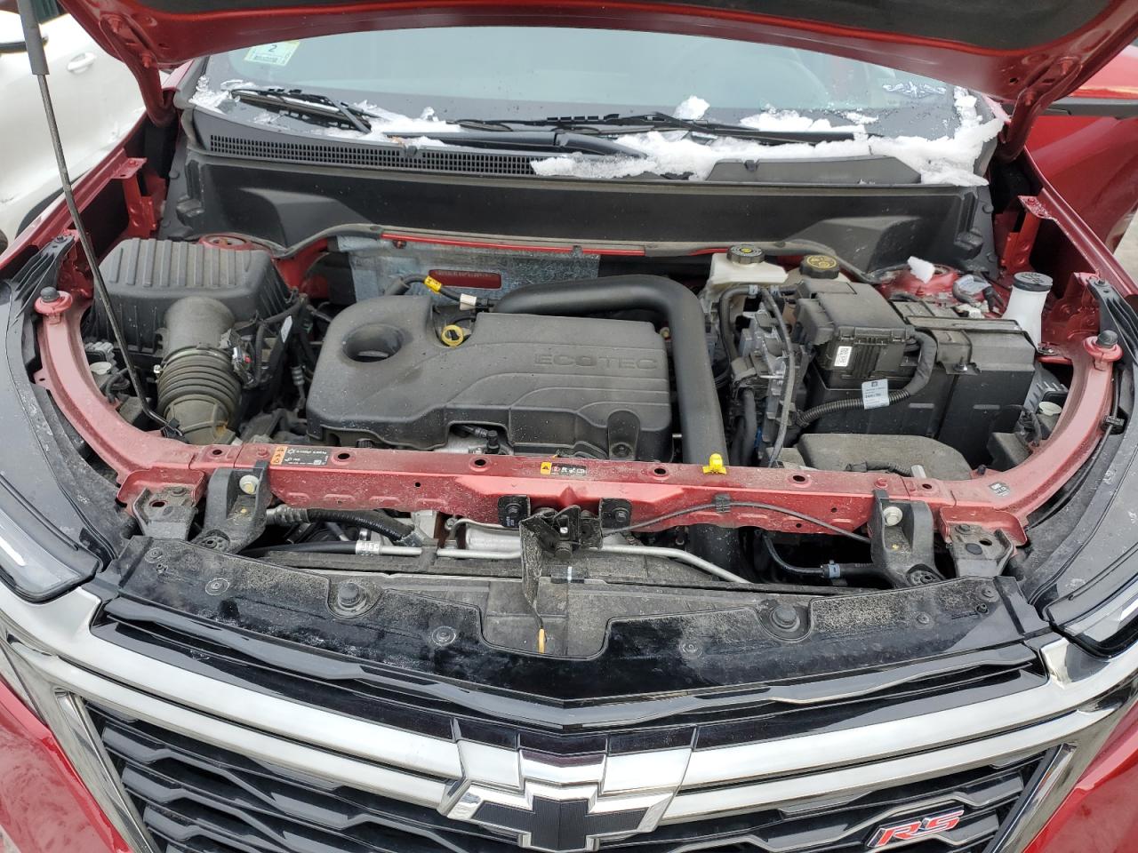 2023 Chevrolet Equinox VIN 3GNAXWEG5PS138474 Copart auction photo, front end damage thumbnail 12