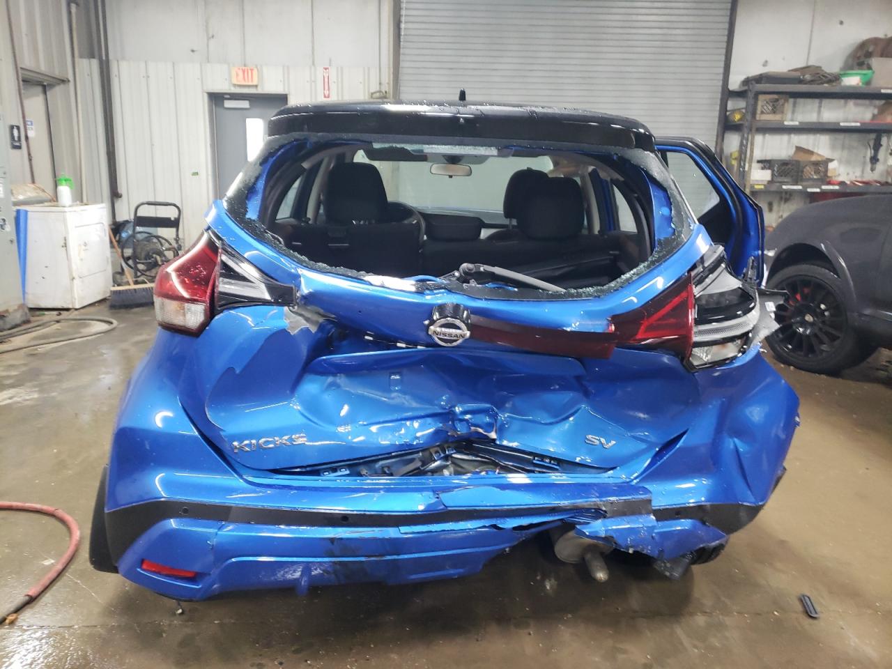 2021 Nissan Kicks VIN 3N1CP5CV3ML495738 Copart auction photo, rear end / side damage thumbnail 6