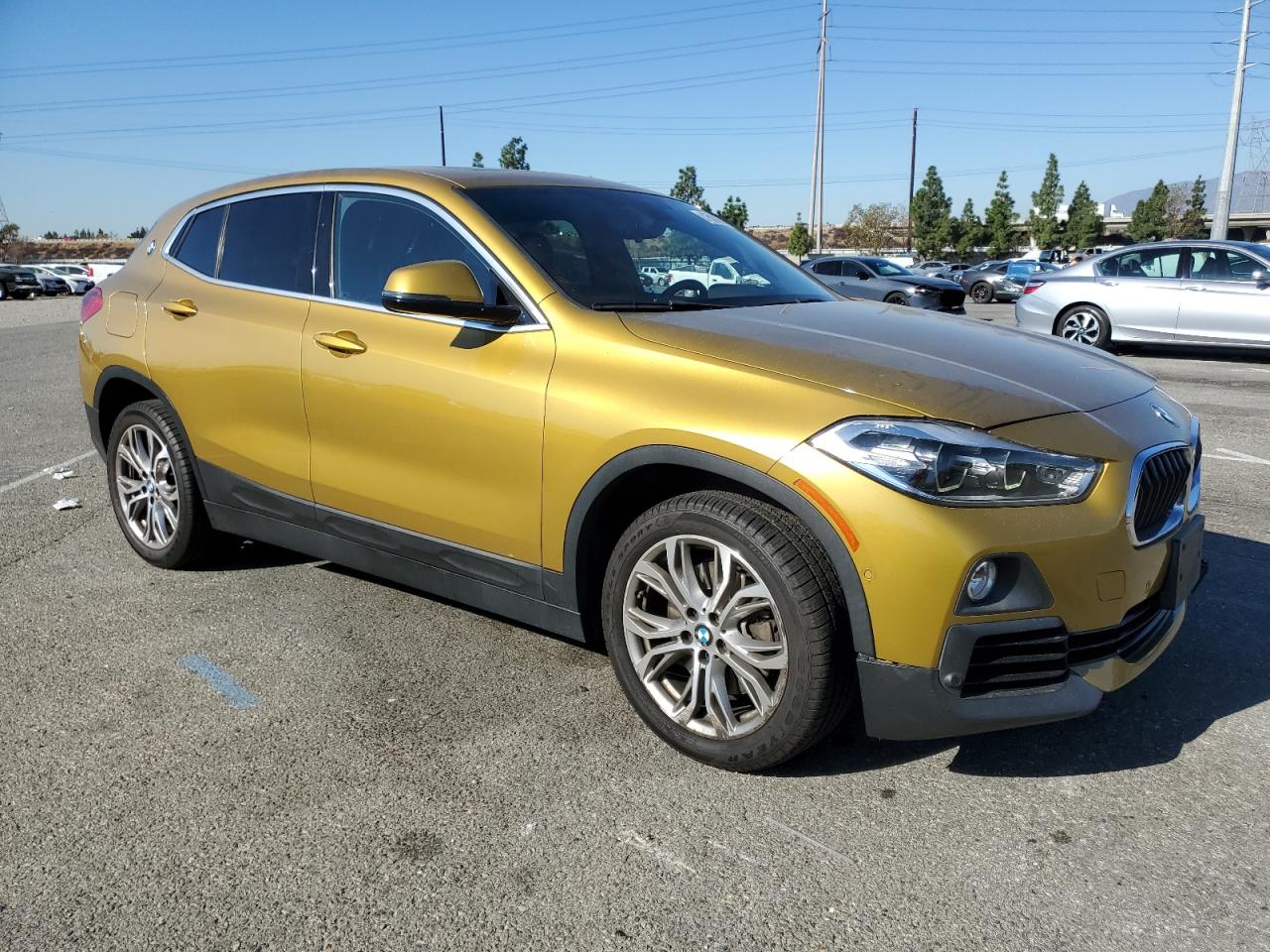 2018 BMW X2 VIN WBXYJ3C35JEJ64956 Copart auction photo, front end damage thumbnail 4